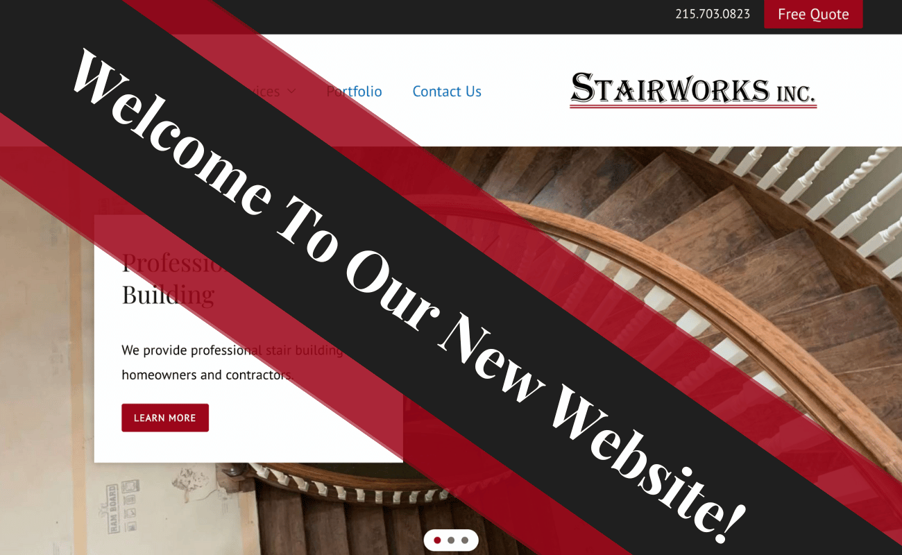 Welcome To Our New Website!